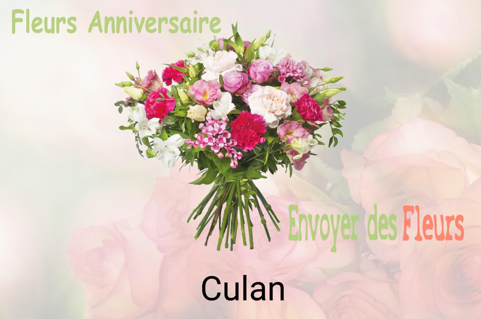 Bouquet de fleurs d’anniversaire livré à Culan